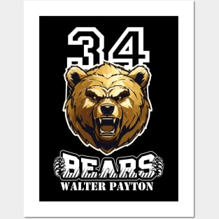 Legend Walter Payton Posters and Art